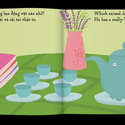 Sách Ehon Song ngữ có file nghe T. Anh - Bộ 4 cuốn Thiên Tài - Kích hoạt trí thông minh sáng tạo cho bé từ 2-6 tuổi