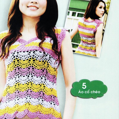 Kỹ Thuật Móc Len Sợi - Thời Trang Mùa Xuân
