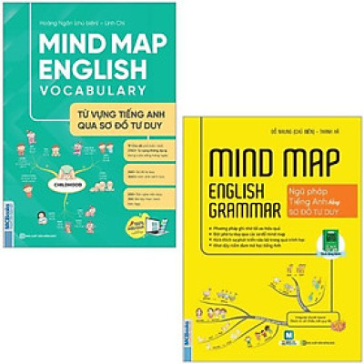 Sách -  MindMap English - Học Tiếng Anh Qua Sơ Đồ Tư Duy - MCBooks
