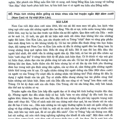 Cảm Nhận, Phân Tích Tác Phẩm Văn Học Ngoài Sách Giáo Khoa Ngữ Văn THPT - Tác Phẩm Thơ & Truyện (Dùng Chung Cho Các Bộ SGK Hiện Hành) - HA 
