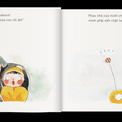 Sách Ehon Chúng Mình Lớn Rồi - Đi Câu Cá Với Bố