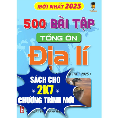 Combo - Sách 500 bài tập tổng ôn khối C00 môn Văn, Sử, Địa (Dành cho ôn thi THPT 2025) VietJack
