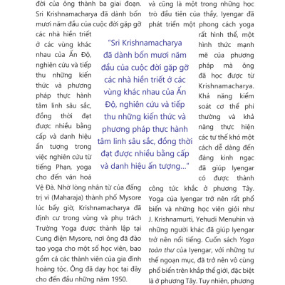 Sách Vinyasa yoga - Hợp nhất cơ thể và tâm trí bằng hơi thở