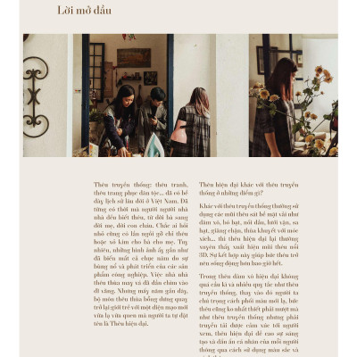 Thêu Ngay Không Cần Hoa Tay - Kỹ Thuật Thêu Hiện Đại Cho Người Mới Học