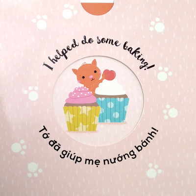 Combo 4 Cuốn Sách Tương Tác (Song Ngữ Anh- Việt): Tớ Tập Đếm + Những Điều Đầu Tiên + Những Việc Tớ Đã Làm + Ngày Hôm Nay Của Tớ