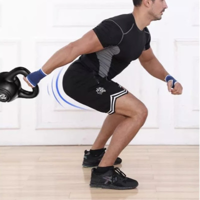 Tạ Bình Vôi 6KG, Tạ Quai Xách Vỏ Nhựa PE Bọc Bê Tông Chống Ồn Dành Cho Nam Nữ