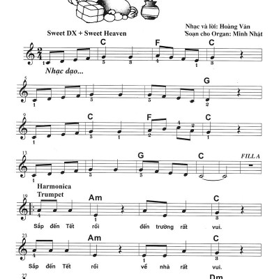 Thực Hành Biểu Diễn Organ Cho Thiếu Nhi – Tập 4