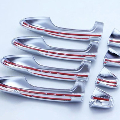 Bộ 4 Ốp Trang Trí Tay Cửa Cho Xe Toyota Vios 2019