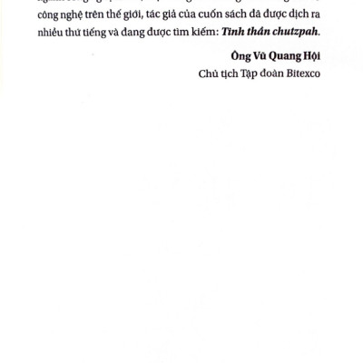 Tinh Thần Chutzpah - Tại Sao Israel Được Xem Là Trung Tâm Của Sự Đổi Mới Và Hoạt Động Khởi Nghiệp? - TV