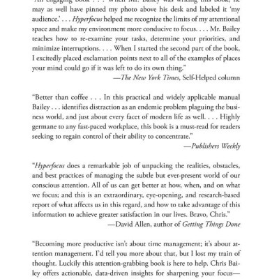 Hyperfocus: How To Work Less To Achieve More