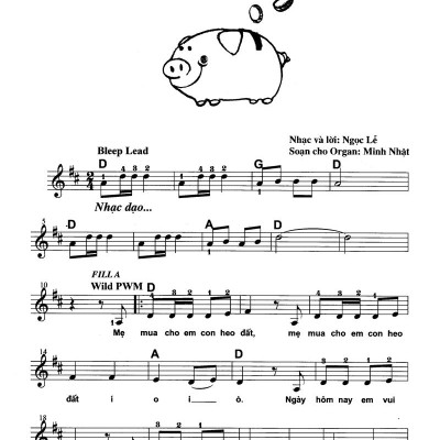 Thực Hành Biểu Diễn Organ Cho Thiếu Nhi – Tập 2