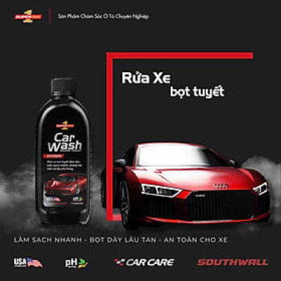 Nước Rửa Xe Bọt Tuyết SUPERONE Snow Foam Car Wash - Exterior SOUTHWALL B202