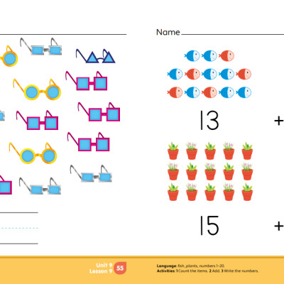 Doodle Town Level 2 Math Skills Pad 2nd Edition