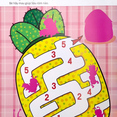 178 Stickers - Bóc Dán Thông Minh Phát Triển Khả Năng Tư Duy Toán Học (3 - 4 Tuổi) - Tập 3