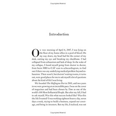 Thrive : The Third Metric to Redefining Success and Creating a Happier Life