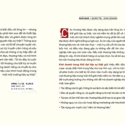 Sách - Kinh doanh trong thời đại hậu sự thật (Sean Pillot De Chenecey) (Nhã Nam Official)