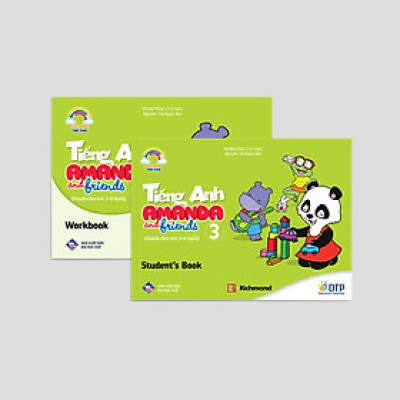 Bộ sản phẩm Tiếng Anh Amanda and Friends 3 - Student
