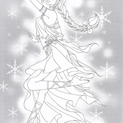 Tô Màu Công Chúa (Tập 8) - Tặng Kèm Miếng Dán Trang Sức