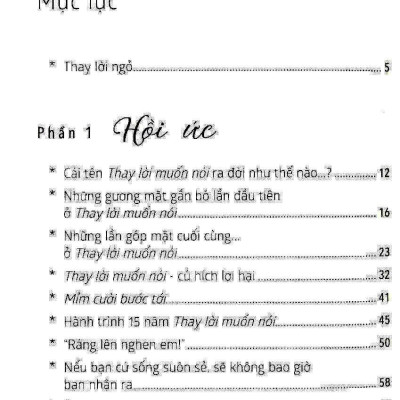 Thay Lời Muốn Nói - Thanh Xuân Tôi