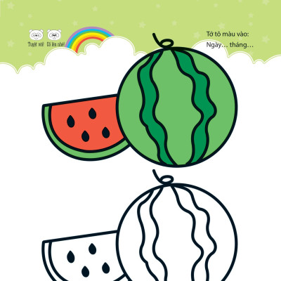 Bé Tập Tô Màu - Từ Cơ Bản Đến Nâng Cao - Cuộc Sống Quanh Em 2