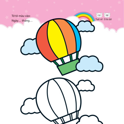 Bé Tập Tô Màu - Từ Cơ Bản Đến Nâng Cao - Cuộc Sống Quanh Em 2