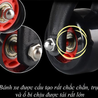 Con Lăn Tập Bụng 4 Bánh Chính Hãng dododios + Tặng Tấm Đệm Đầu Gối