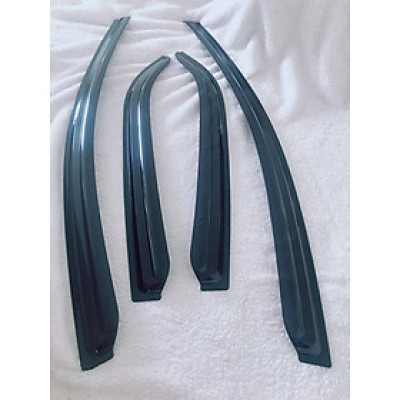 Bộ vè che mưa đen dành cho xe Kia morning 2008-2011  chất liệu DÀY và BỀN, có hình ảnh thật của sản phẩm