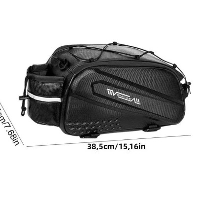 Túi Đựng Đồ Xe Đạp Thể Thao Chuyên Dụng Chất Lượng Cao RZA-390 10L EVA Vân Carbon Phản Quang Chống Nước Chắc Chắn Bền Bỉ