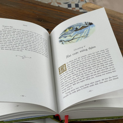 (Bìa cứng – in màu toàn bộ) HEIDI – Johanna Spyri – Thanh Vân dịch – Đông A – NXB Văn Học