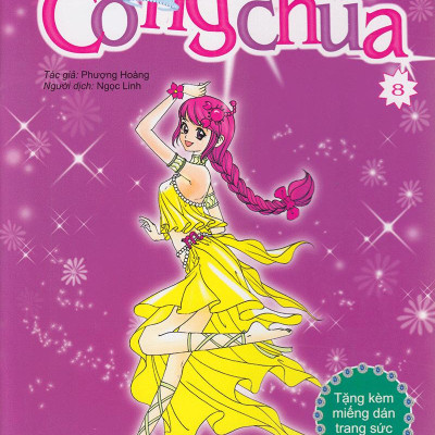 Tô Màu Công Chúa (Tập 8) - Tặng Kèm Miếng Dán Trang Sức