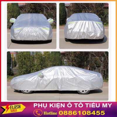 Bạt Phủ Xe Ô Tô Kia Morning, Soluto, Cerato, Seltos, K3, Rondo, Optima, Sorento, Sedona, Chất Liệu Bạt Tráng Nhôm 3 lớp