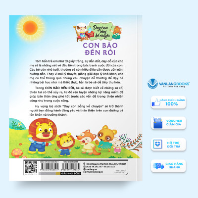 Dạy Con Bằng Kể Chuyện - Cơn Bão Đến Rồi - Vanlangbooks