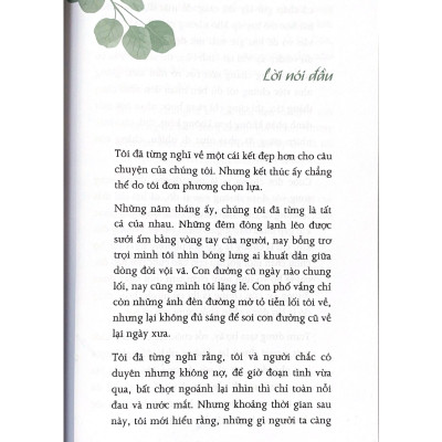 Thanh Xuân Ấy Tôi Đã Thương Một Người