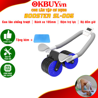 Con lăn tập cơ bụng trợ lực Plank Booster SL-005 - Giảm mỡ và săn chắc cơ bụng tại nhà nhanh chóng