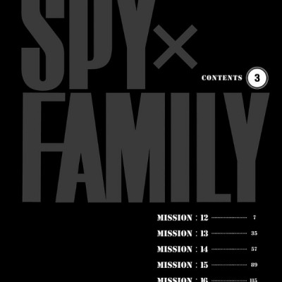 SPY x FAMILY 3 (ジャンプコミックス)