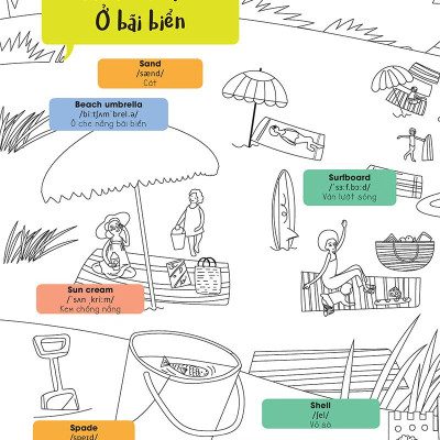 Hello English! - Xin Chào Tiếng Anh! - Tô Màu Cùng Tiếng Anh