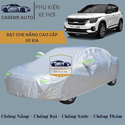 [KIA] Bạt phủ xe ô tô tráng nhôm cao cấp các xe hãng KIA, 3 lớp chống nóng, chống thấm, chống bụi - Hàng Chính Hãng