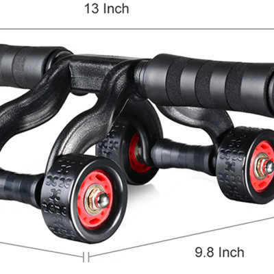 Con Lăn Tập Bụng 4 Bánh Chính Hãng dododios + Tặng Tấm Đệm Đầu Gối