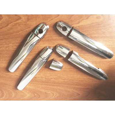 ỐP TAY NẮM CỬA dành cho xe VIOS 2018-2017-2016-2015-2014 MẠ CROM LOẠI DÀY