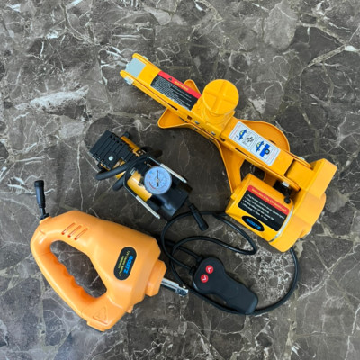 Bộ nâng kích gầm điện, kiêm máy bơm lốp và máy siết ốc ô tô đa năng 3 trong 1 ROGTZ TY-EJ06 tải trọng 2 tấn - Hàng Nhập Khẩu (Bảo hành 2 năm)