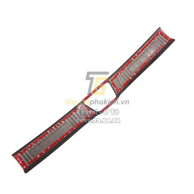 Bộ ốp chống trầy bậc cốp Suzuki XL7 vân Carbon