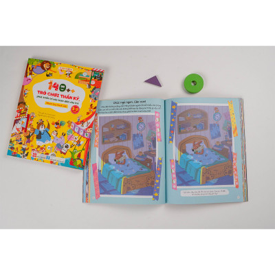 140++ trò chơi thần kỳ, phát triển trí não toàn diện cho trẻ 3-9 tuổi - Thông minh nhạy bén