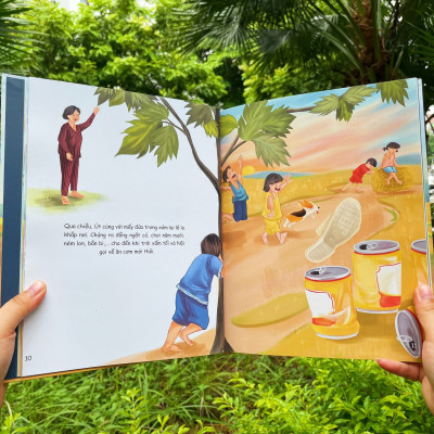 Cuốn Mùa Hè Của Nội bìa cứng - Truyện kể trước khi ngủ nuôi dưỡng tâm hồn cho bé tập đọc 2-4-6 tuổi