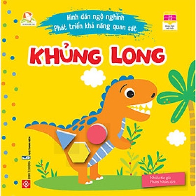 Hình Dán Ngộ Nghĩnh - Phát Triển Khả Năng Quan Sát - Khủng Long