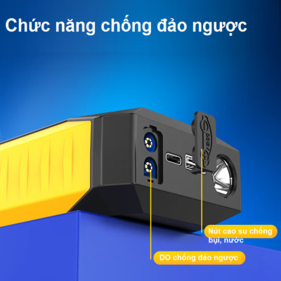 Bộ kích điện ô tô, kiêm pin sạc dự phòng Goodyear GY-5295 10000mAh - Hàng Nhập Khẩu