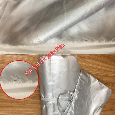 Bạt Phủ xe Ô Tô Kia MORNING Vải Dù OXFORD Siêu Bền, Bạt Trùm Xe Hơi Chống Nắng Mưa Bảo Vệ Xe