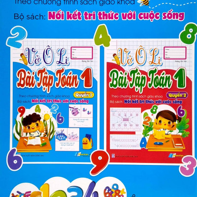 Vở Ô Li Bài Tập Toán 1 - Quyển 1 (Theo Kết Nối Tri Thức Với Cuộc Sống)