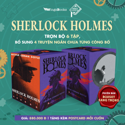 Sách Boxset Sherlock Holmes (Trọn bộ 6 tập) - Chang Book