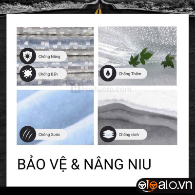 Bạt trùm che phủ xe ô tô Mitsubishi Xpander chuẩn 3 Lớp Cao Cấp Chống Nắng Nóng Nước Mưa Cháy Chống Bụi