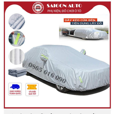 [Peugeot 5008] Bạt trùm xe ô tô Peugeot 5008 vải dù oxford cao cấp , áo bạt phủ trùm che kín che nắng,mưa